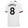 Maillot de Supporter Manchester City Kovacic 8 Extérieur 2023-24 Pour Enfant